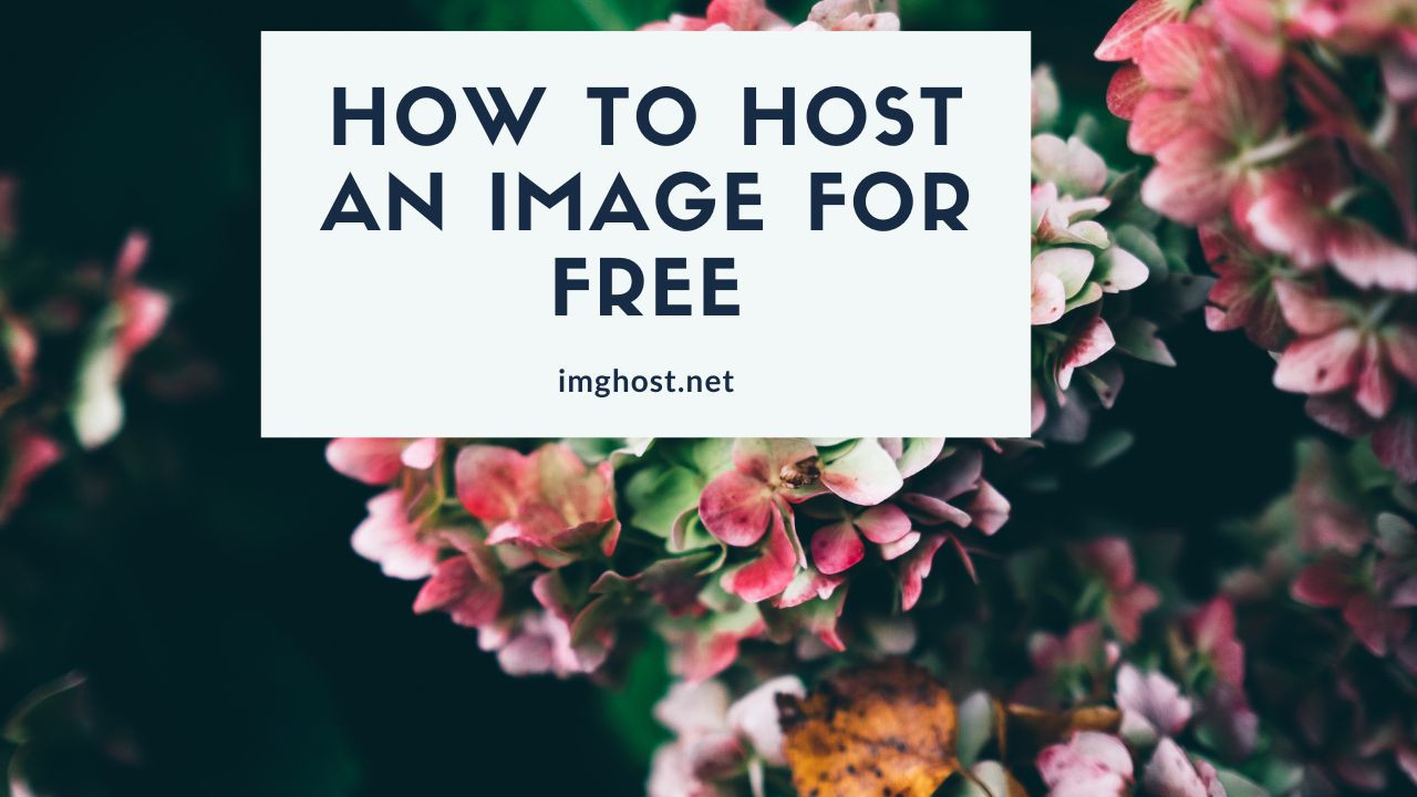 How to Host Your Images for Free